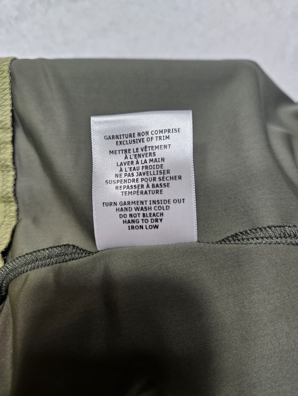 Swing Control Green Skort With A Line Short - Picture 8 of 10